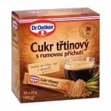 Dr. Oetker Cukr třtinový s rumovou příchutí 20x20g
