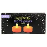 Halloween LED čajové svíčky 2 ks