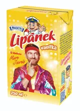 Madeta Lipánek mléko trvanlivé vanilka 1,3% 250 ml
