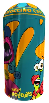 Bob Snail Domeček v kovové dóze