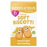 Kiddylicious Sušenky měkké banánové 6 x 20g