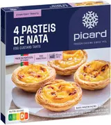 Picard Pasteis de Nata portugalská tartaletka s vaječným krémem (4 ks)