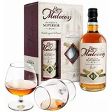 Ron Malecon se 2 skleničkami 40 % 700 ml