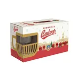 Budweiser Budvar Original (Pivo 6 x 500 ml plech + sklenice 300 ml)