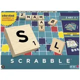MATTEL Scrabble dřevěná edice 1 ks