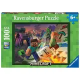 Puzzle Minecraft: Monstra 100 dílků Ravensburger 6+ 1 ks