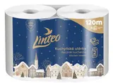 Linteo Papírové kuchyňské utěrky 2vrsté, 2 role, Den & Noc