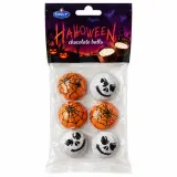 Halloween čokoládové plněné kuličky