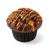 Muffin Halloween s pomerančovou náplní
