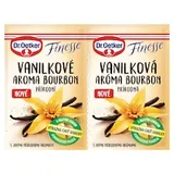 Dr. Oetker Finesse Tekuté přírodní aroma bourbon vanilka 2 x 5g (10g)