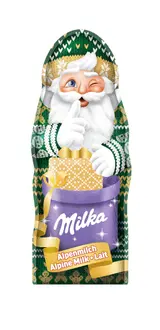 Milka Santa LED, různé bavy 45g