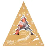 Lindt Lindor Směs mléčné, bílé a hořké čokolády s jemnou tekutou náplní 12 ks 125g