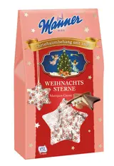 Manner čokoládové hvězdičky plněné marcipánovým krémem 135g