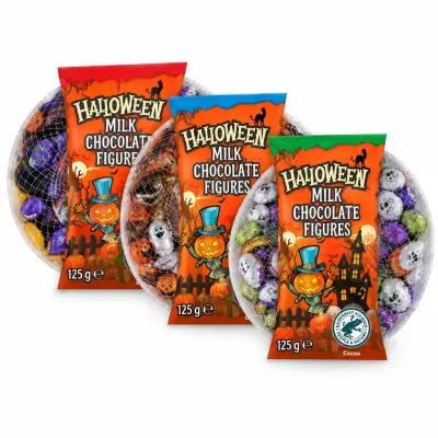 HALLOWEEN Mini figurky z mléčné čokolády