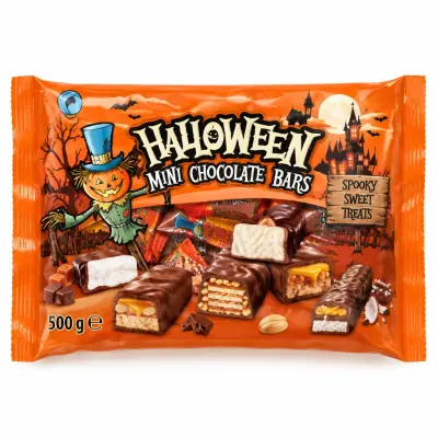 HALLOWEEN Směs plněných čokoládových tyčinek