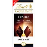 Lindt Excellence Fusion 70% Dark & Milk 100 g