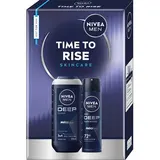 NIVEA Men dárková sada (sprch. gel 3v1 + antiperspirant) Deo Deep box