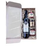 ŠLECHTITELKA dárkový set (Marcus Aurelius 750 ml + džem + mandle + med)