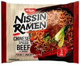 Nissin Ramen Instantní nudlová polévka Chinese Spiced Beef