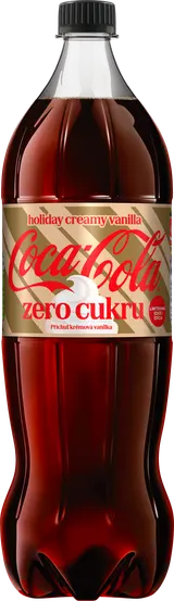 Coca-Cola Zero cukru holiday creamy vanilla