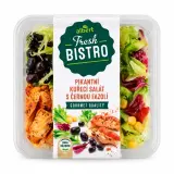 Albert Fresh Bistro Pikantní kuřecí salát s černou fazolí