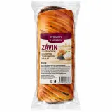 Závin s ořechovou, makovou, tvarohovou náplní
