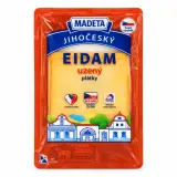 Sýr Jihočeský Eidam Madeta uzený plátky