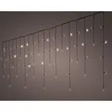 lumineo Závěs LED 1416L teplá/studená bílá červený kabel 1 ks