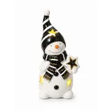 Flexio Sněhulák LED 223504 porcelán 1 ks