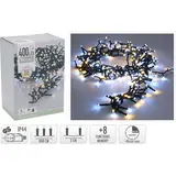 Koopman Řetěz LED 400L I/WW 8 m zelený kabel 1 ks