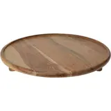 Koopman Tác kulatý 37 cm dřevo 1 ks