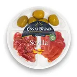 Costa Brava Tapas Sevilla - Fuet, Jamón Serrano, Olivy