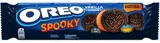 Oreo Halloween sušenky s vanilkovou náplní dýňové barvy