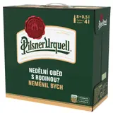 Pilsner Urquell pivo ležák světlý 8×0,5 l sklo