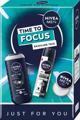 Nivea Men Time to Focus, dárková sada