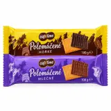 Sušenky polomáčené Café Time mléčné, hořké