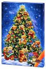 Adventní kalendář Strom s medvídky