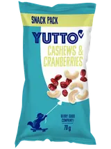 Yutto Kešu ořechy a brusinky